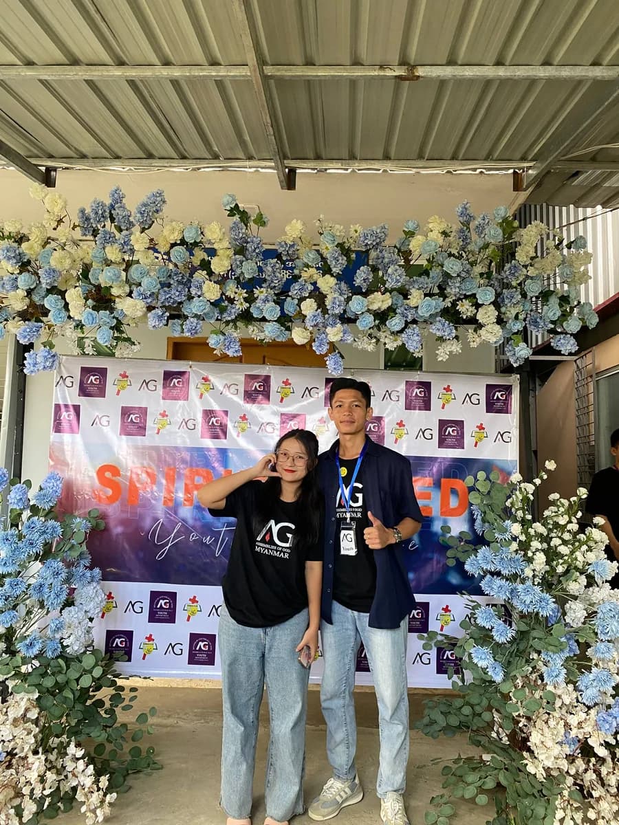 A memory of Htet and Gloria (1)
